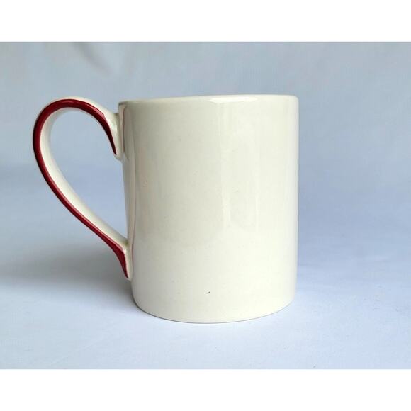 Magenta Exclusive Mistle Toe Holiday Coffee Mug Cup - Picture 4 of 8